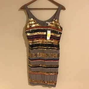 Andrew Charles Sequin Dress
